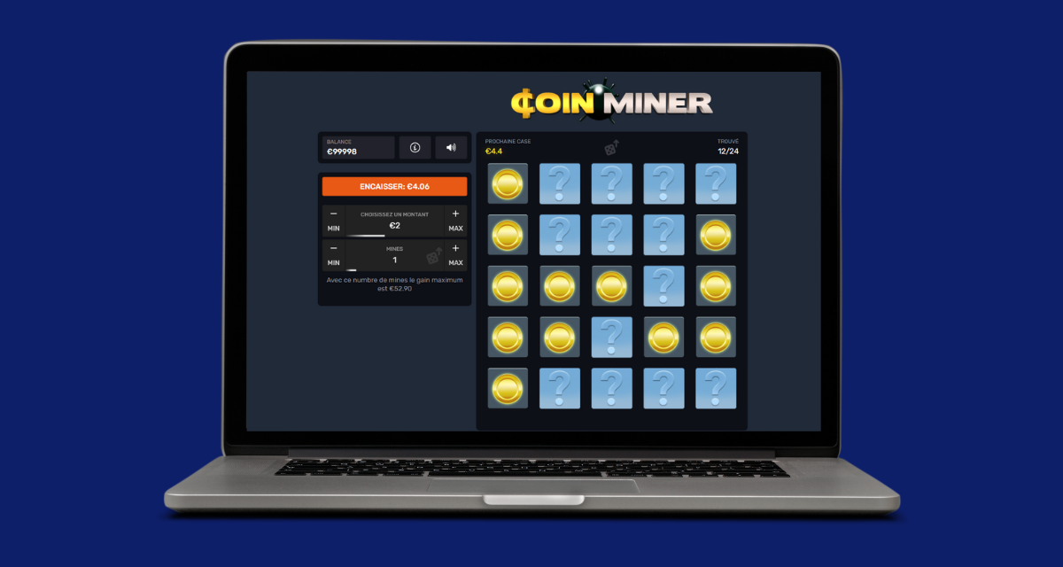 Mini-jeu de casino Coin Miner
