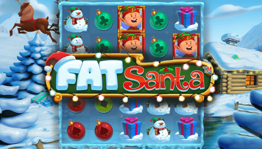 banner Fat Santa