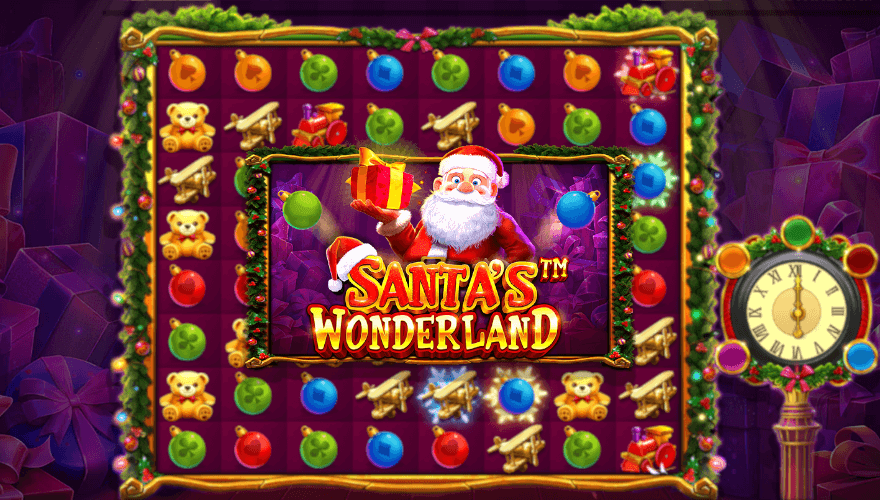banner Santa's Wonderland