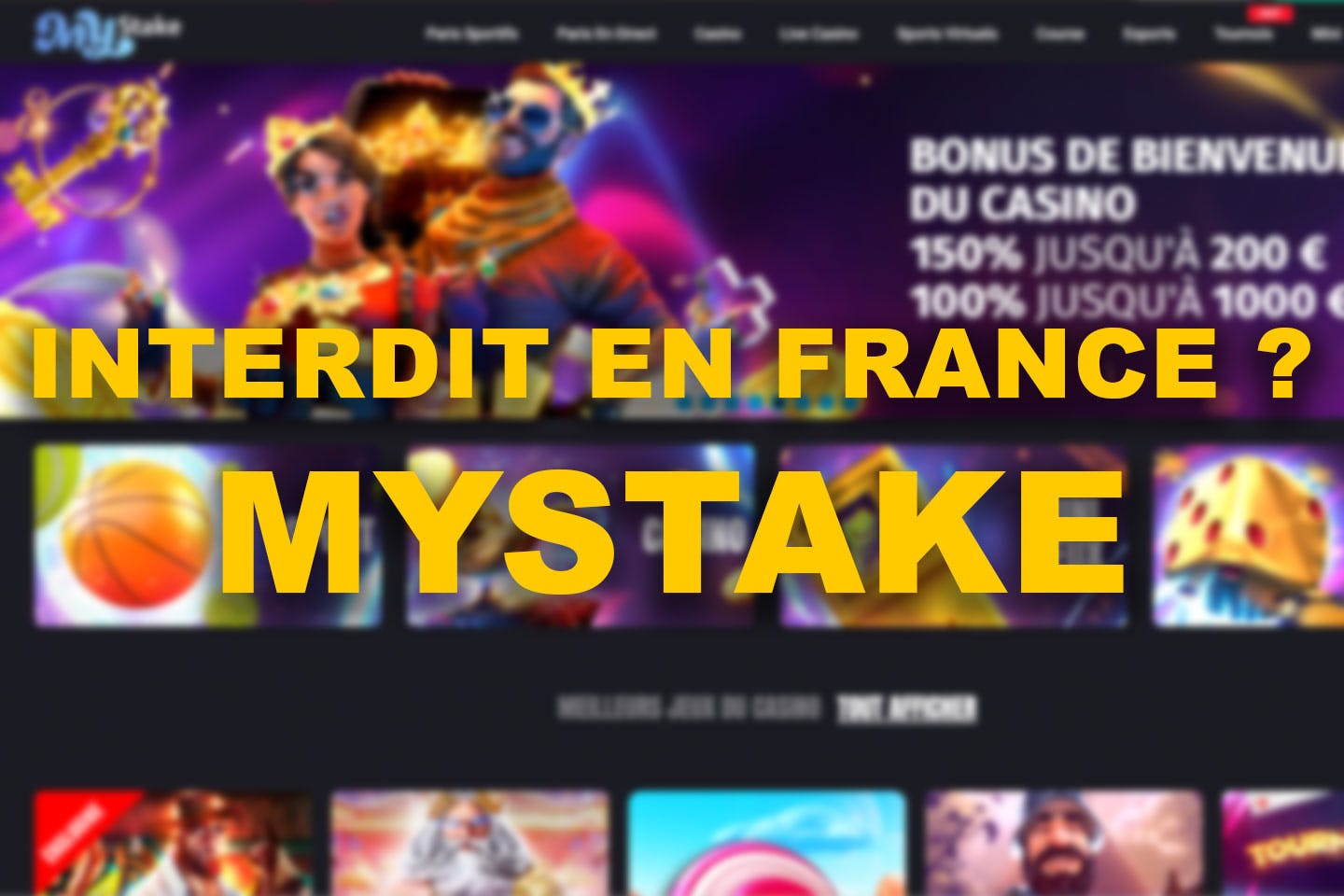 Mystake interdit en France ?